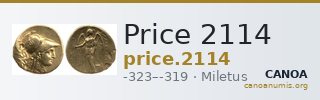 Price 2114 — CANOA