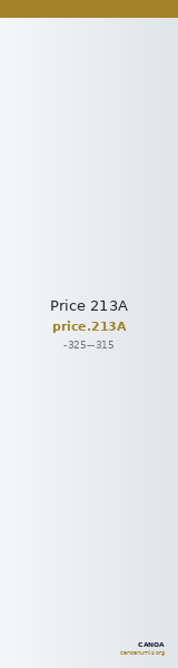 Price 213A — CANOA