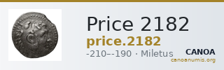 Price 2182 — CANOA