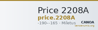 Price 2208A — CANOA