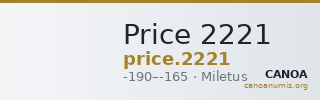 Price 2221 — CANOA