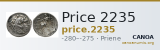 Price 2235 — CANOA