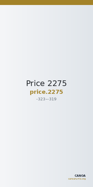 Price 2275 — CANOA