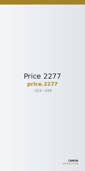 Price 2277 — CANOA