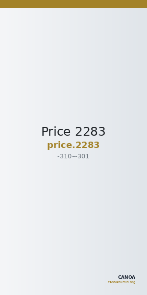 Price 2283 — CANOA