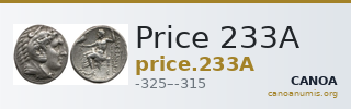 Price 233A — CANOA