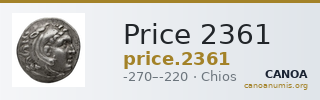Price 2361 — CANOA