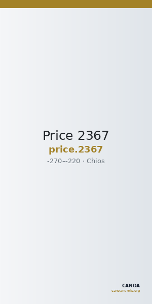 Price 2367 — CANOA