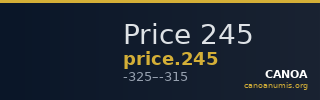 Price 245 — CANOA