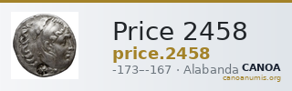 Price 2458 — CANOA