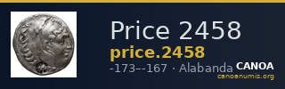 Price 2458 — CANOA
