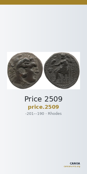 Price 2509 — CANOA