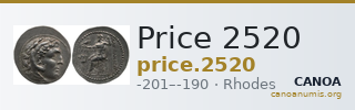 Price 2520 — CANOA