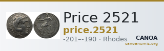 Price 2521 — CANOA