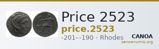 Price 2523 — CANOA