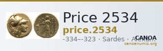 Price 2534 — CANOA