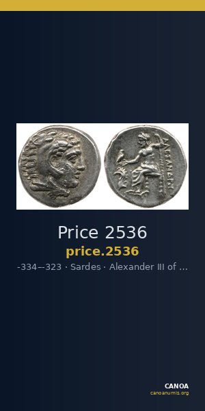 Price 2536 — CANOA