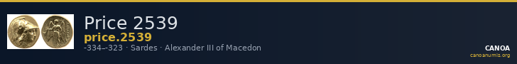 Price 2539 — CANOA