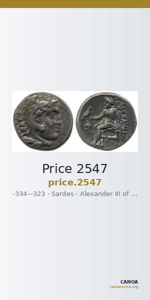Price 2547 — CANOA
