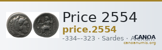 Price 2554 — CANOA
