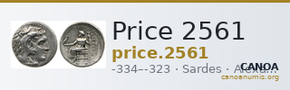 Price 2561 — CANOA