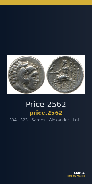 Price 2562 — CANOA