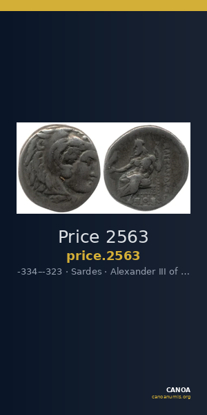 Price 2563 — CANOA