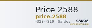Price 2588 — CANOA