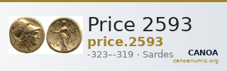 Price 2593 — CANOA