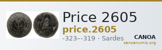 Price 2605 — CANOA