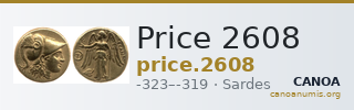 Price 2608 — CANOA