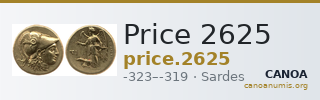 Price 2625 — CANOA