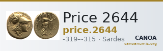Price 2644 — CANOA