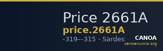 Price 2661A — CANOA