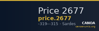 Price 2677 — CANOA