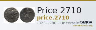 Price 2710 — CANOA