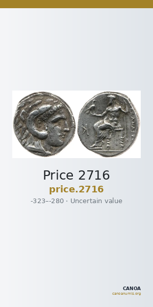 Price 2716 — CANOA