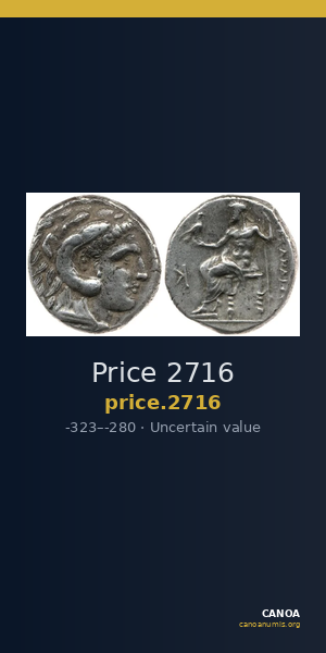 Price 2716 — CANOA