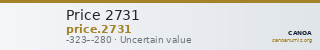 Price 2731 — CANOA