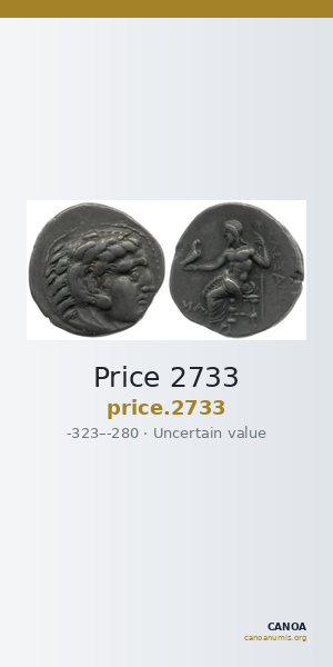 Price 2733 — CANOA