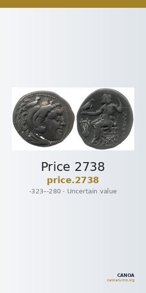 Price 2738 — CANOA