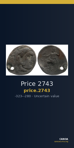 Price 2743 — CANOA