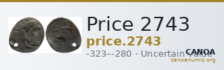 Price 2743 — CANOA