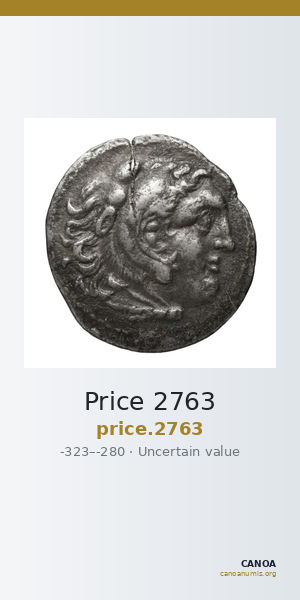 Price 2763 — CANOA