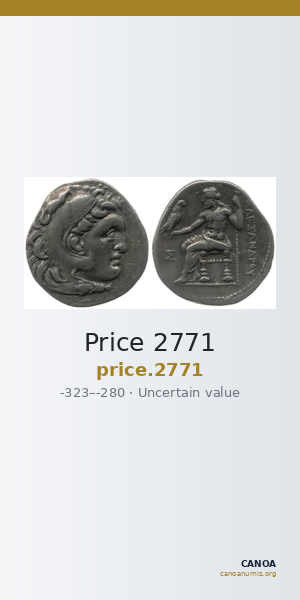 Price 2771 — CANOA