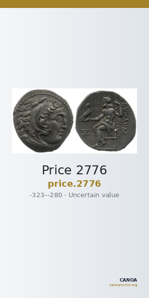 Price 2776 — CANOA