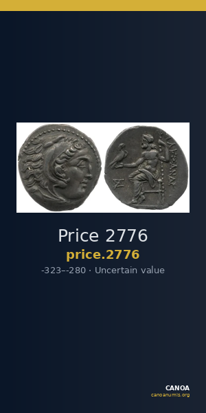 Price 2776 — CANOA