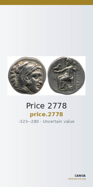 Price 2778 — CANOA