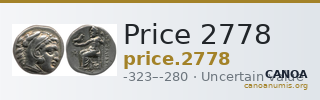Price 2778 — CANOA