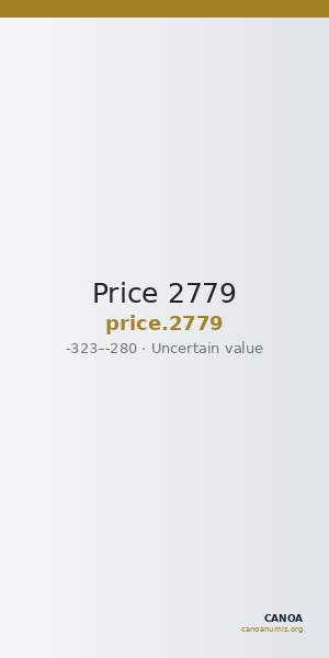 Price 2779 — CANOA